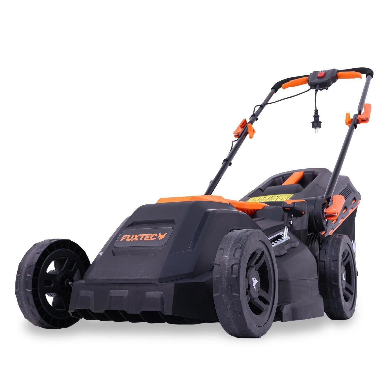 FUXTEC Elektrorasenmäher FX-RME38, 38 cm Schnittbreite, günstig online kaufen