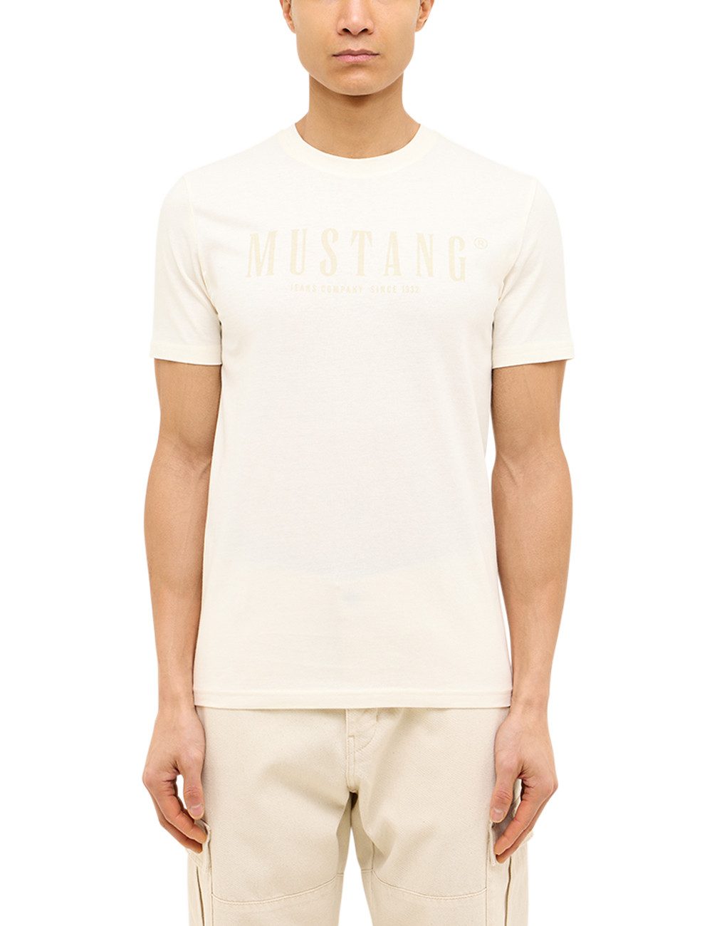 MUSTANG Kurzarmshirt "Herren Style Austin" günstig online kaufen