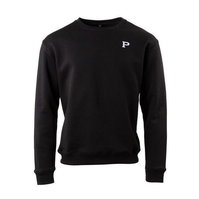 Platzangst Sweater Sweatshirt P-Logo Schwarz günstig online kaufen