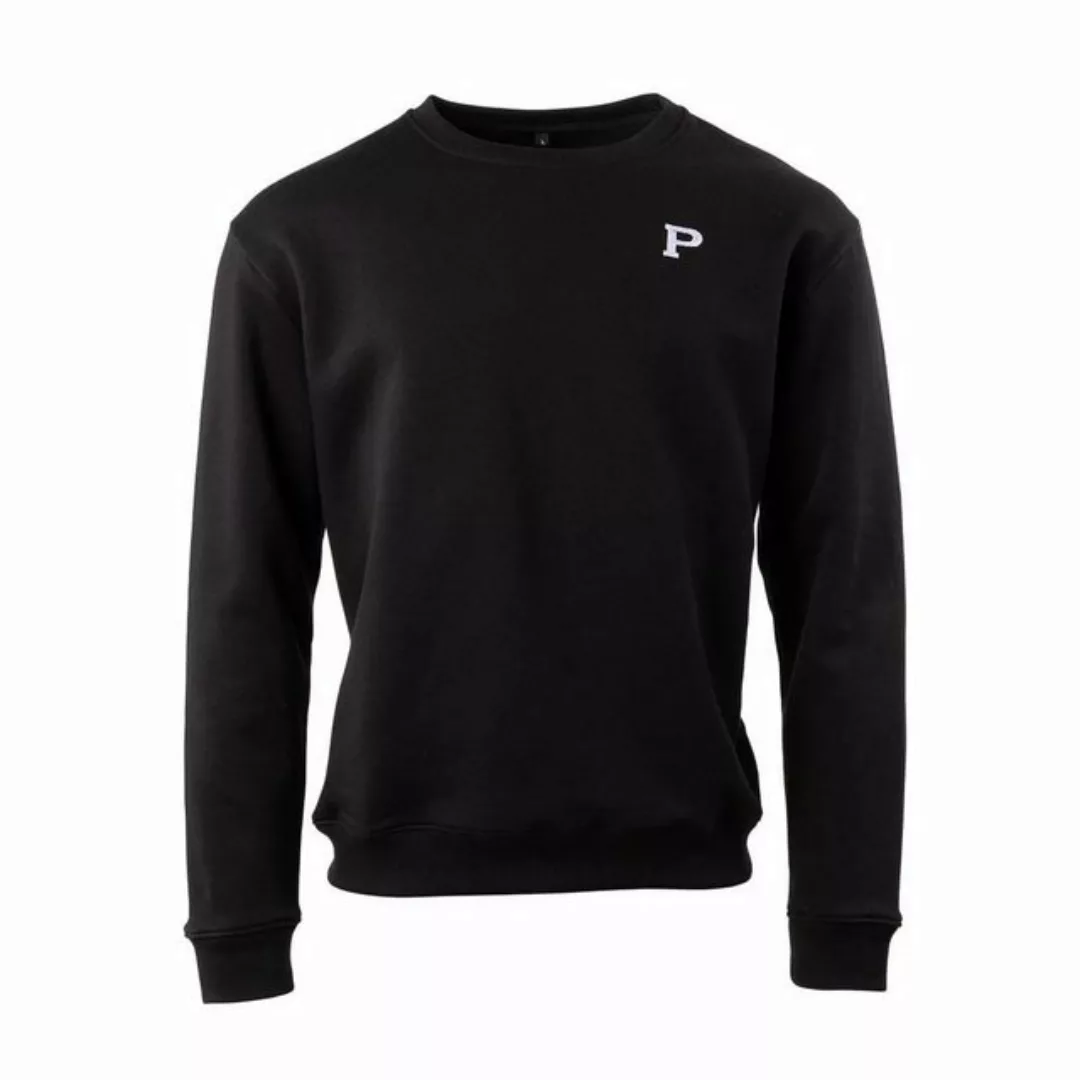 Platzangst Sweater Sweatshirt P-Logo Schwarz günstig online kaufen