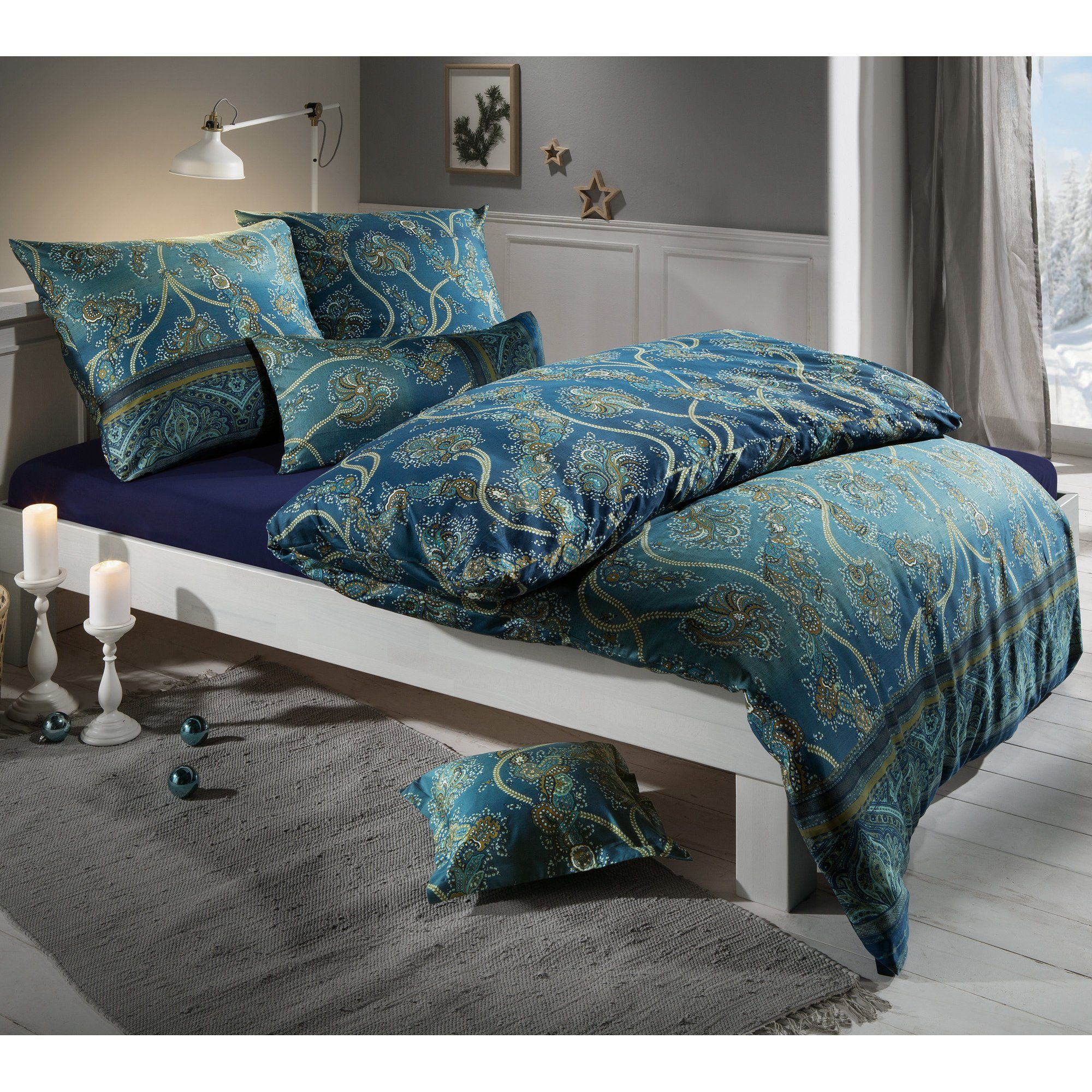 Bassetti Bettwäsche Bettwäsche "Bramante", Mako-Satin, Ornamente günstig online kaufen
