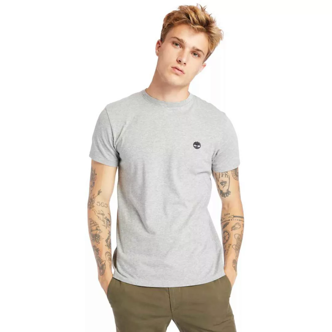 Timberland Dunstan River Slim Kurzärmeliges T-shirt XL Medium Grey Heather günstig online kaufen
