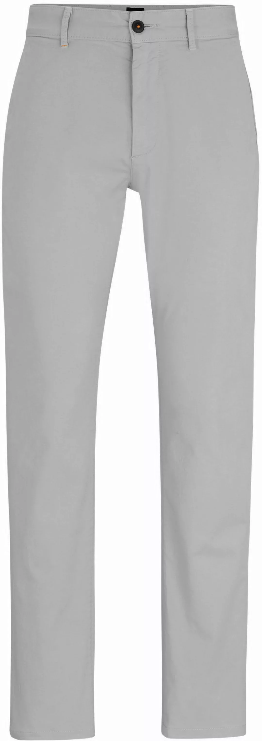 BOSS Satin Chino Grau - Größe W 32 - L 34 günstig online kaufen