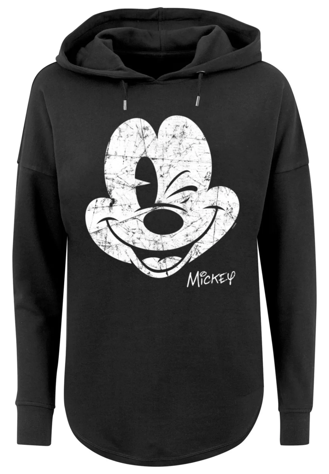 F4NT4STIC Kapuzenpullover "Disney Micky Maus Zeichentrick Since Beaten Face günstig online kaufen