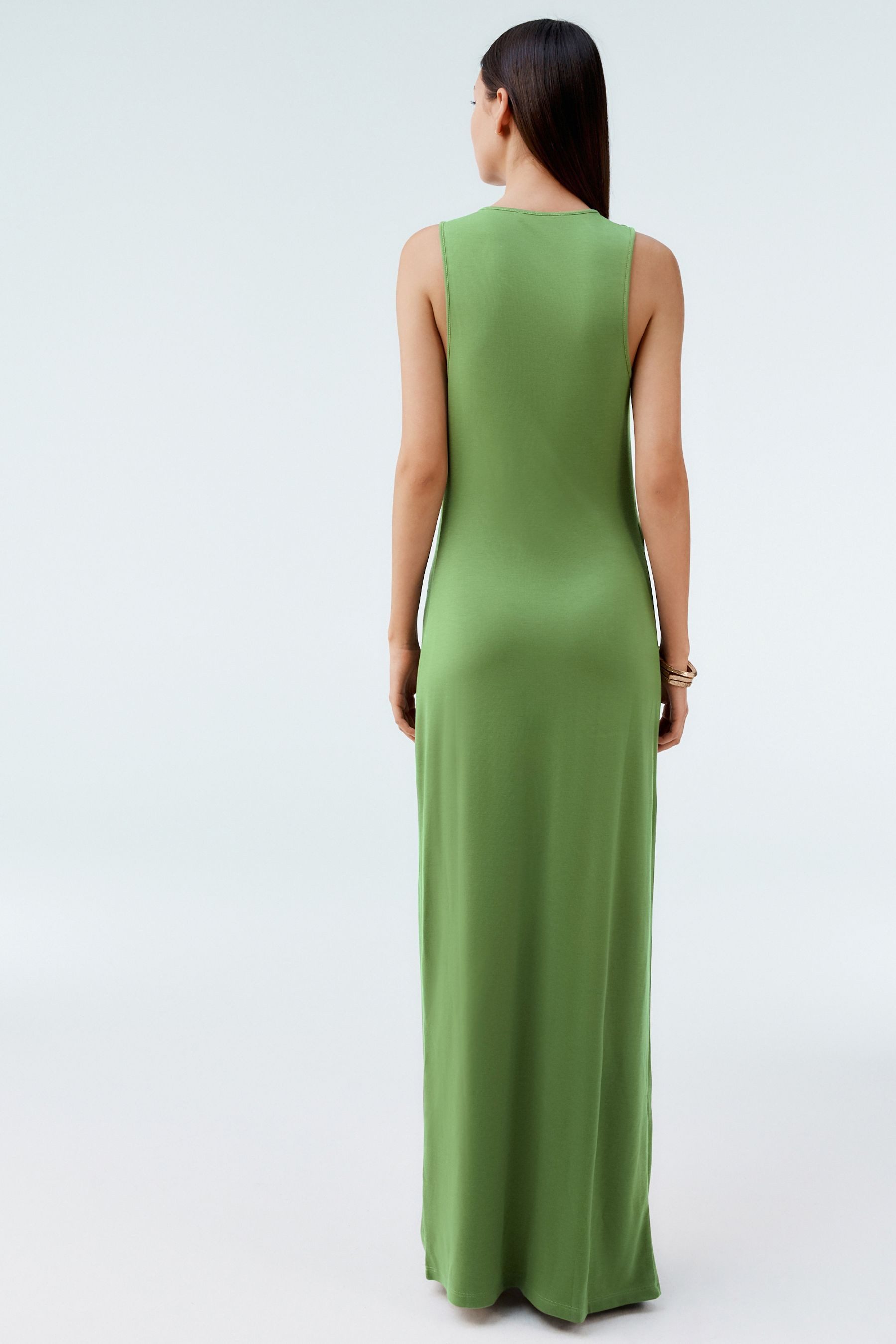 Next Jerseykleid Fließendes Maxikleid mit Zierdrehung günstig online kaufen