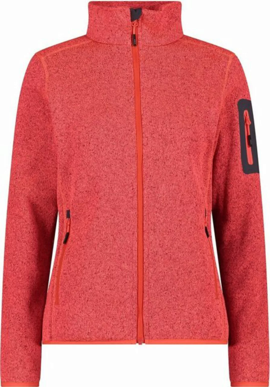 CMP Funktionsjacke WOMAN JACKET PAPAVERO-RED FLUO-ANTRACI günstig online kaufen