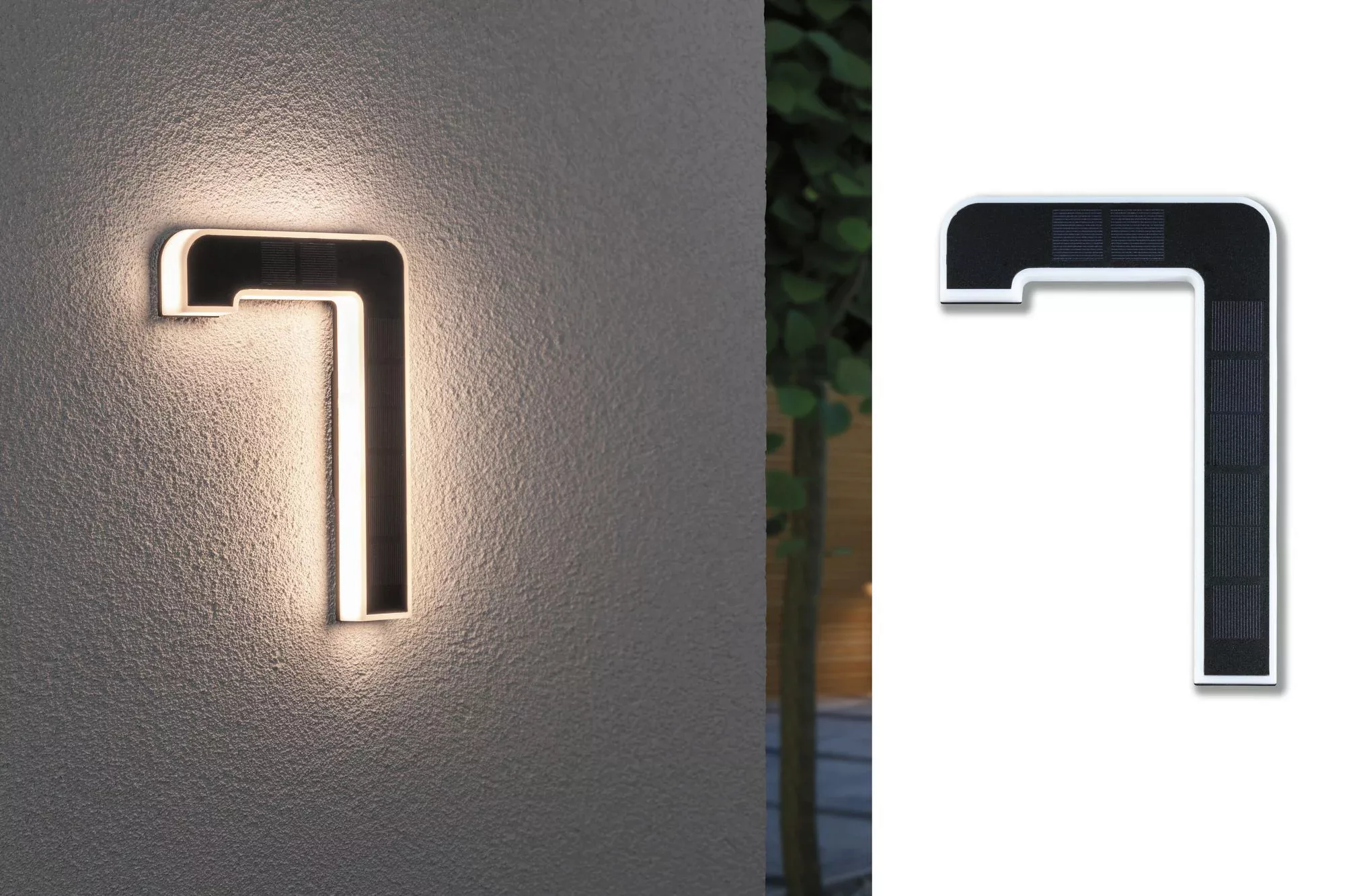 Paulmann LED-Solar-Hausnummer 7 günstig online kaufen