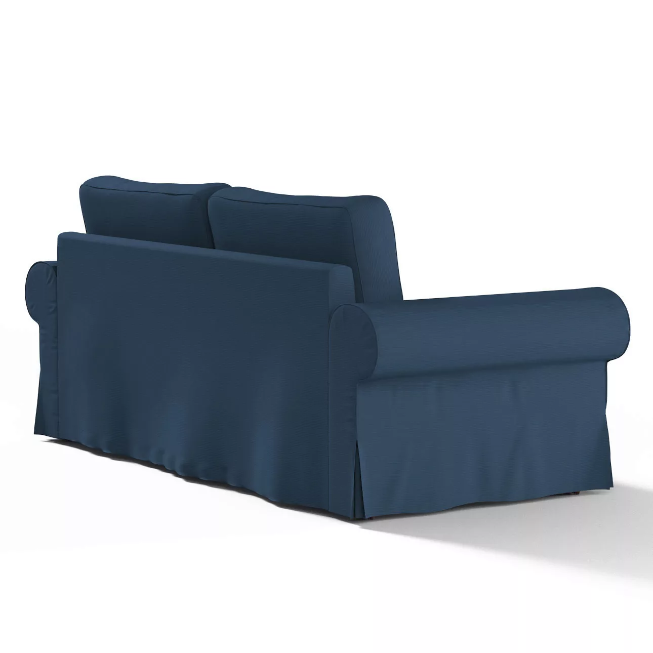 Bezug für Backabro 3-Sitzer Sofa ausklappbar, marinenblau , Bezug für Backa günstig online kaufen