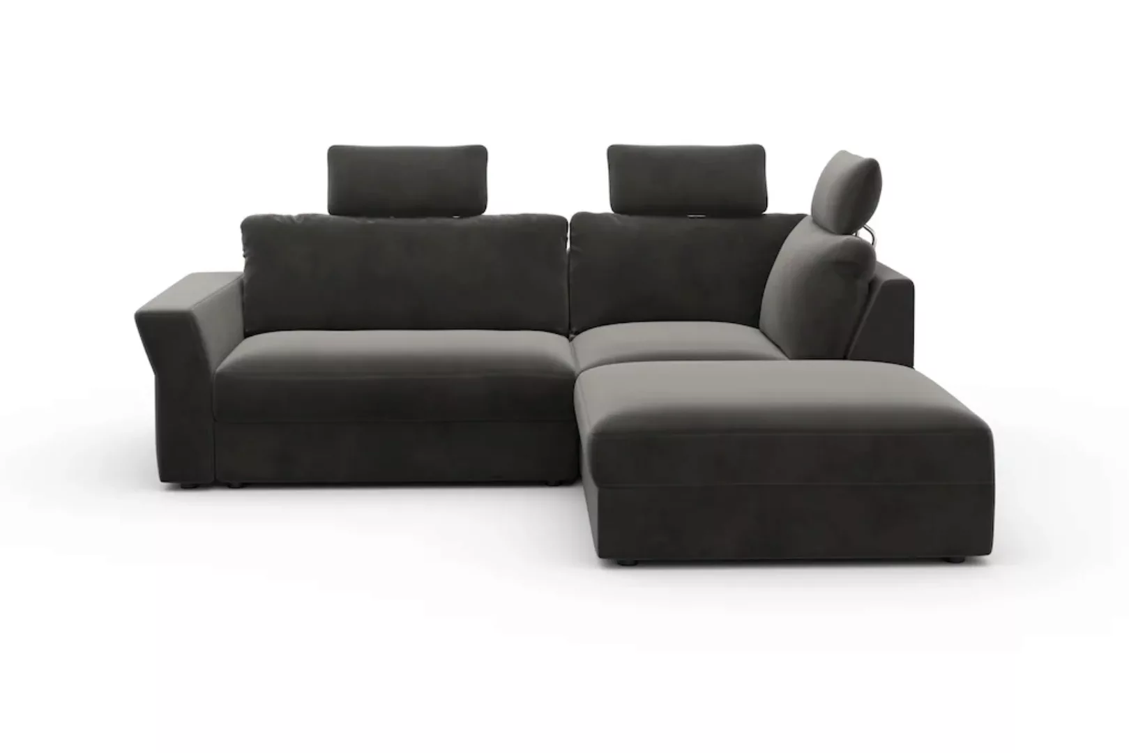 sit&more Ecksofa »Cadabra L-Form«, Breite 243 cm, inklusive Sitztiefenverst günstig online kaufen