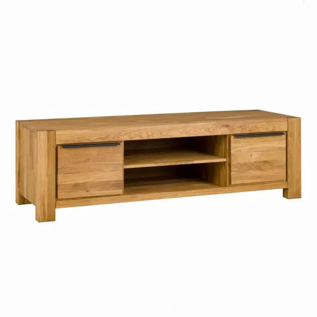 BENEDO MÖBEL TV-Schrank / TV-Kommode 173 cm Sina Wildeiche teilmassiv geölt günstig online kaufen