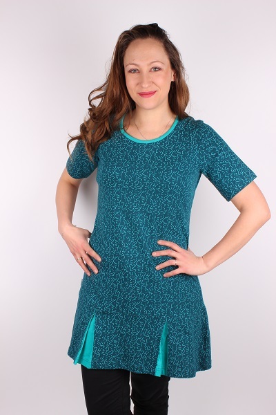 Fairtrade Damen Kurzarmkleid Aus Bio-baumwolle Phalta günstig online kaufen