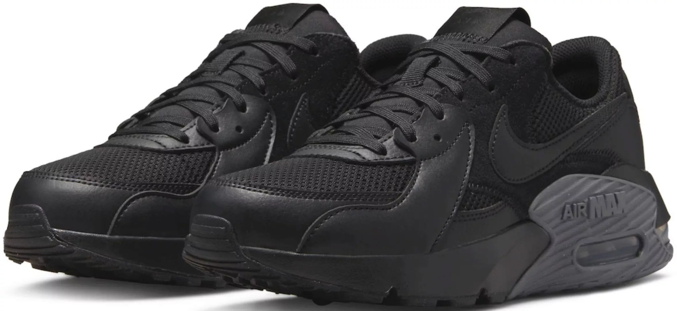 Nike Air Max Excee Sportschuhe EU 36 1/2 Black / Black / Dark Grey günstig online kaufen