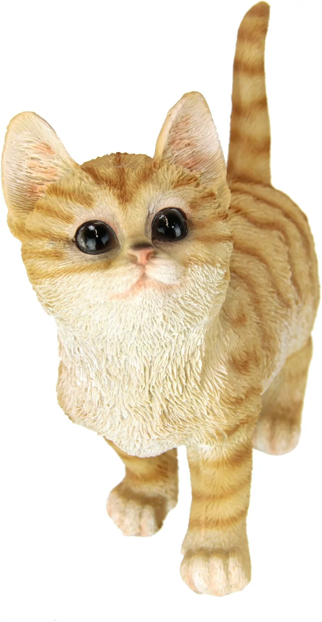 I.GE.A. Dekofigur "Katze", getigerte Katzenfigur, Tierfigur günstig online kaufen