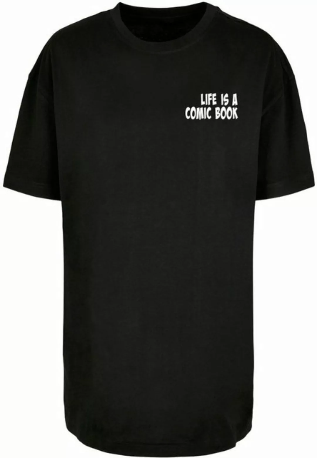 Merchcode T-Shirt Merchcode Damen Ladies Book Comic Boyfriend Tee (1-tlg) günstig online kaufen