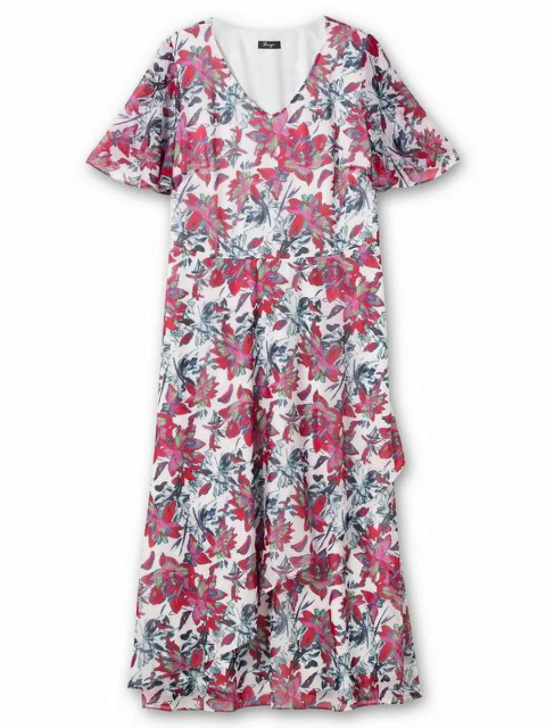 Sheego Abendkleid Große Größen mit Blumenprint, blickdicht gefüttert günstig online kaufen