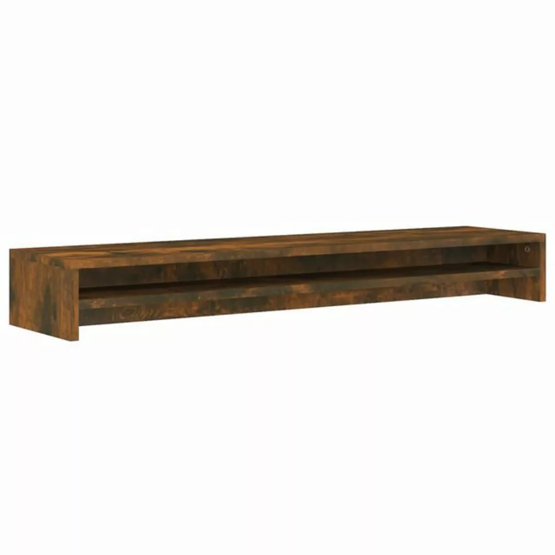 Vidaxl Monitorständer Räuchereiche 100x24x13 Cm Holzwerkstoff günstig online kaufen