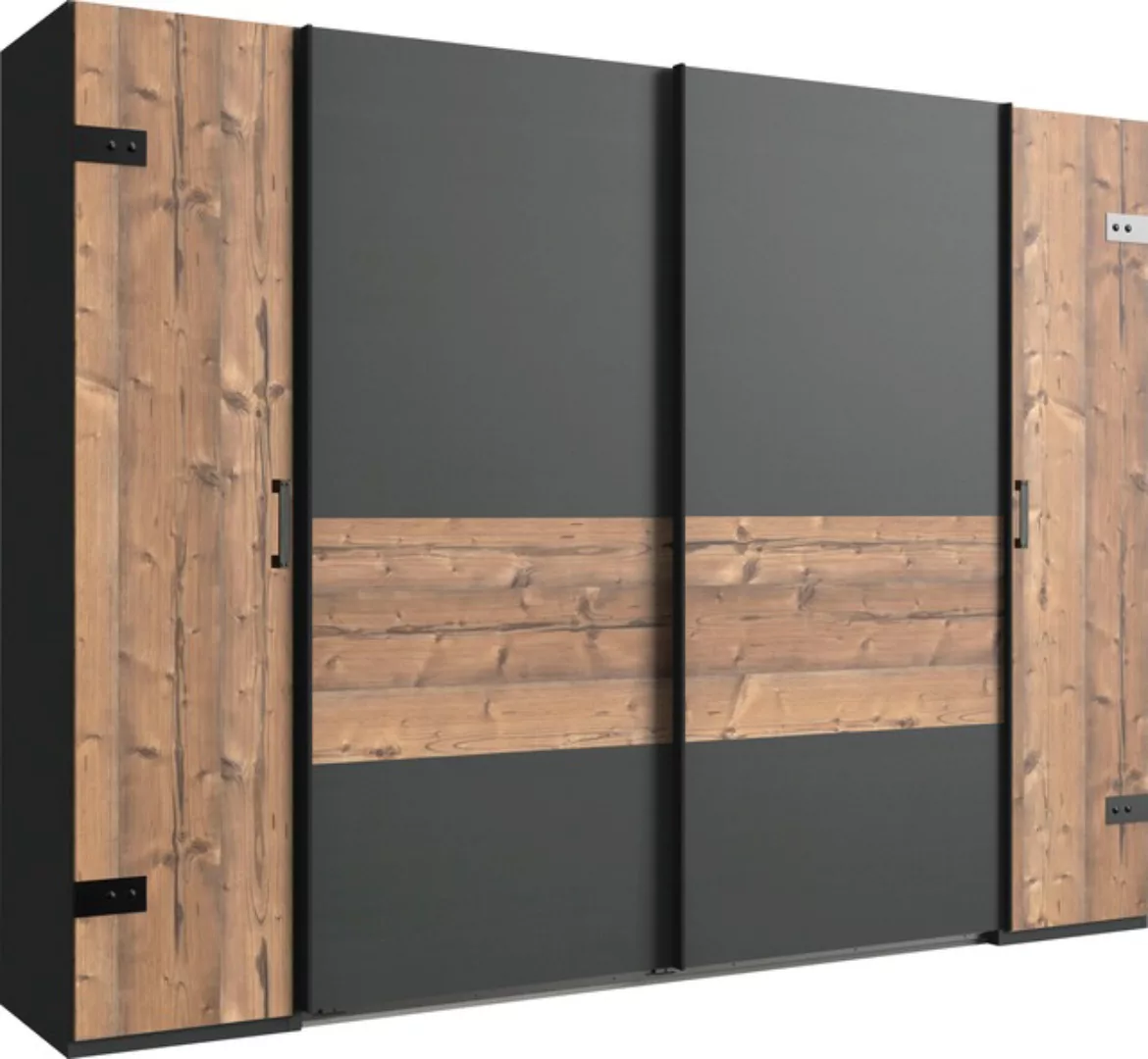 Wimex Kleiderschrank "Stockholm, rustikale Optik im Industrial Design, Made günstig online kaufen
