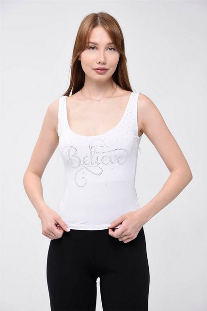 HomeStore Blusentop Glitzer Tanktop günstig online kaufen