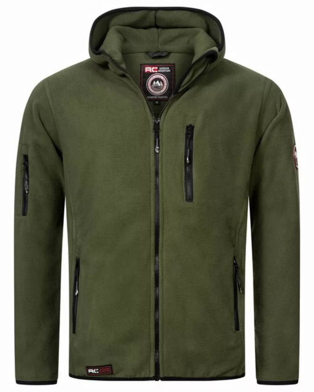 Rock Creek Fleecejacke Herren Jacke mit Kapuze H-390 günstig online kaufen