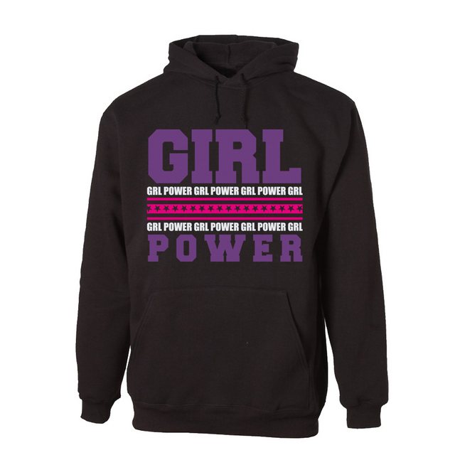 G-graphics Hoodie Girl Power mit trendigem Frontprint mit Spruch für einen günstig online kaufen