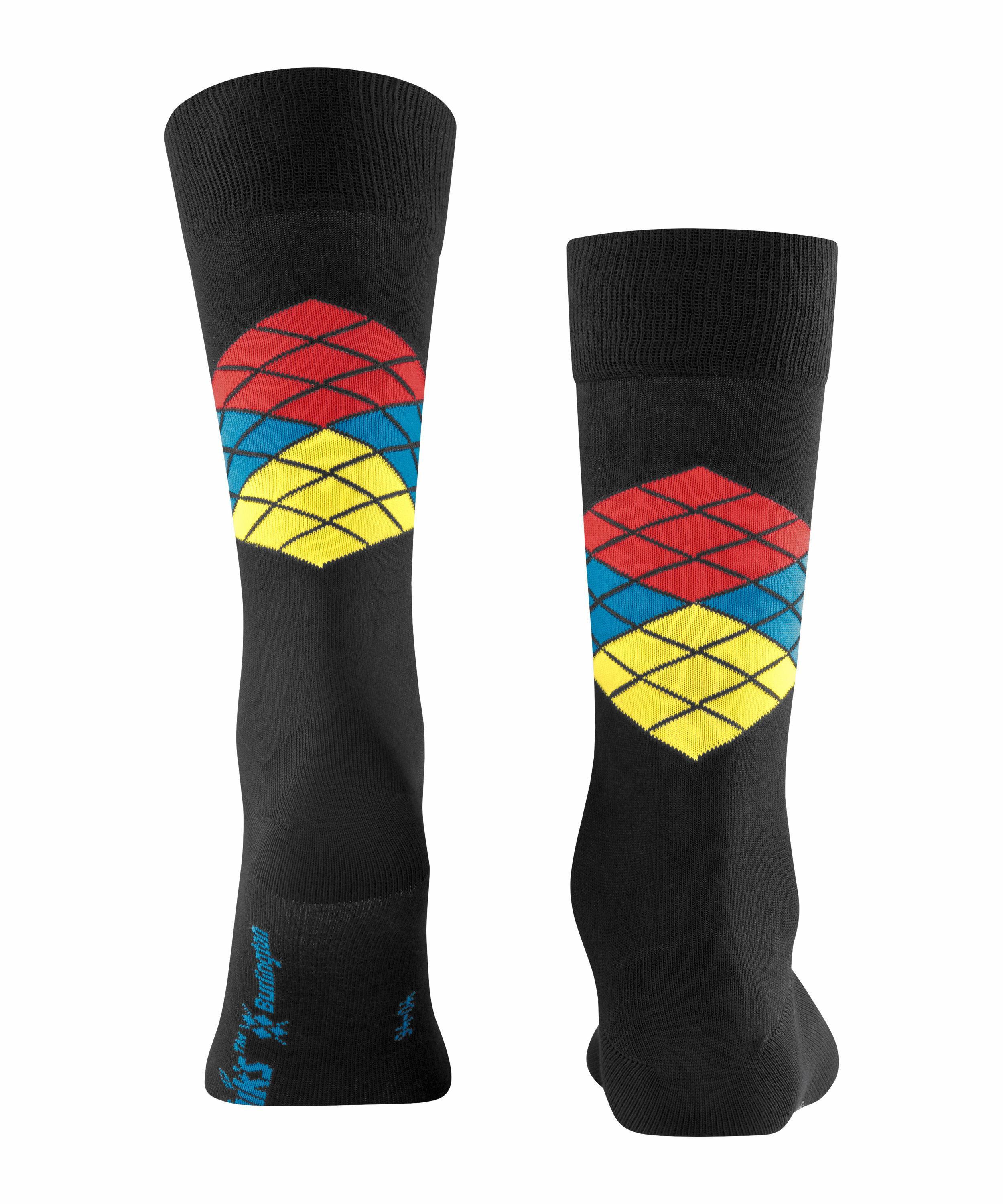 Burlington Rubiks Argyle Herren Geschenkbox, 40-46, Schwarz, AnderesMuster, günstig online kaufen