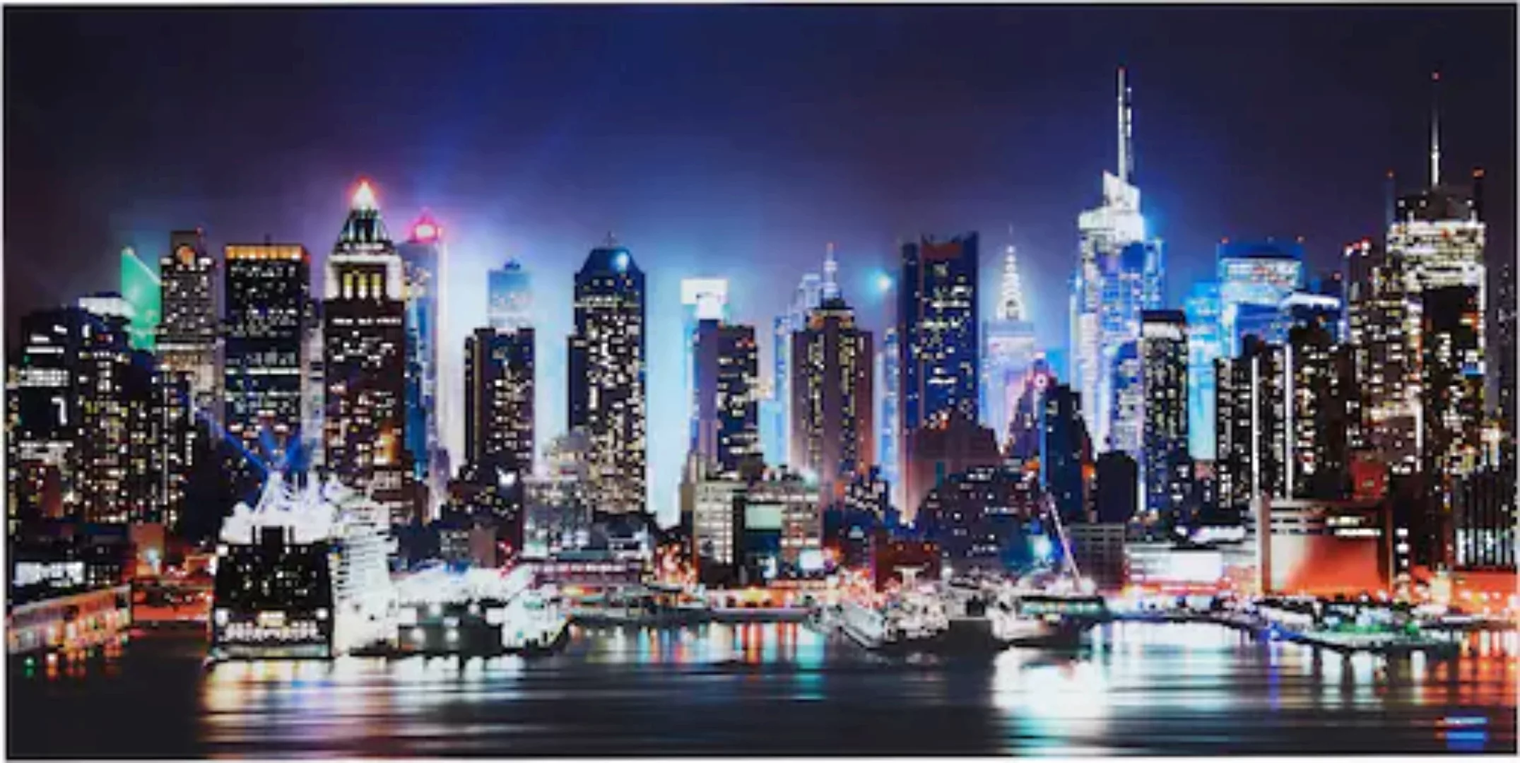 Places of Style Glasbild »New York City-Times Square«, Amerika günstig online kaufen