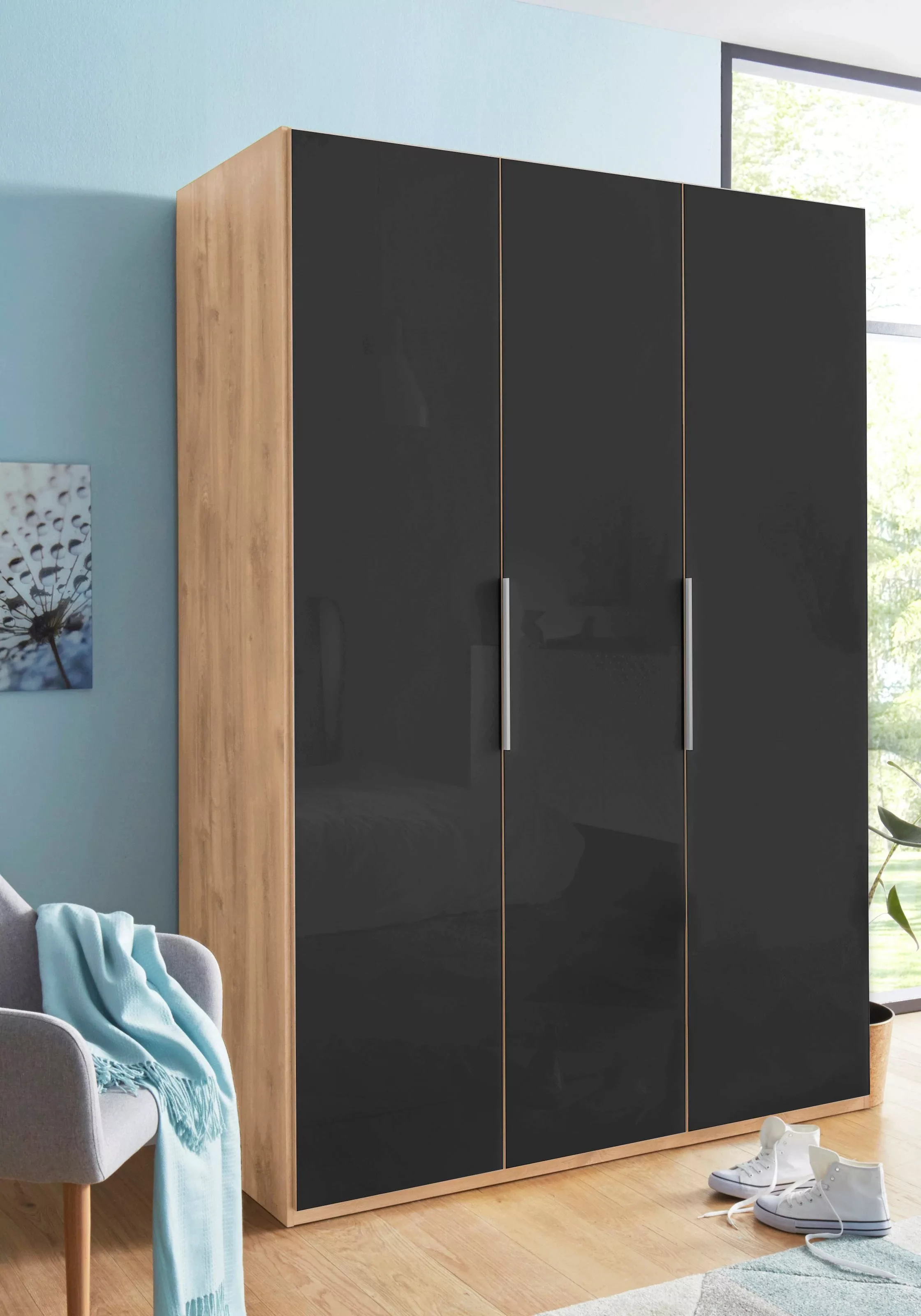 Wimex Kleiderschrank "Level by fresh to go", Türen vollflächig mit farbigem günstig online kaufen
