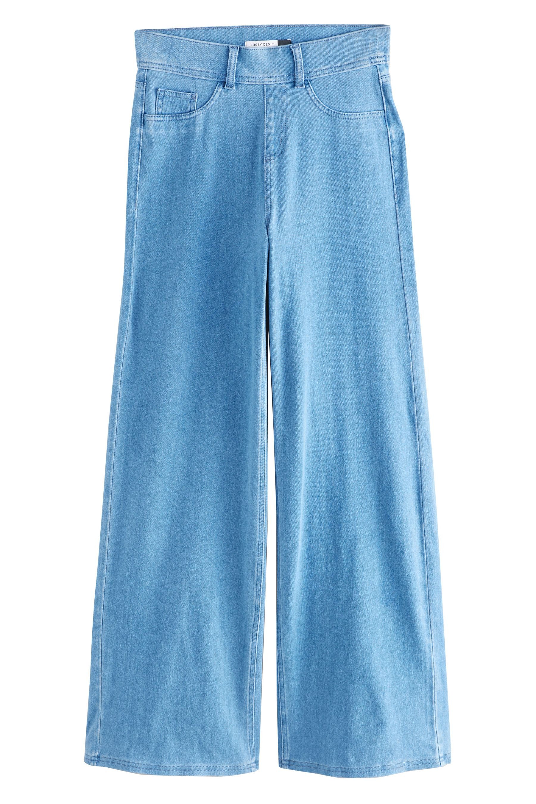 Next Weite Jeans Denim-Leggings aus Jersey günstig online kaufen