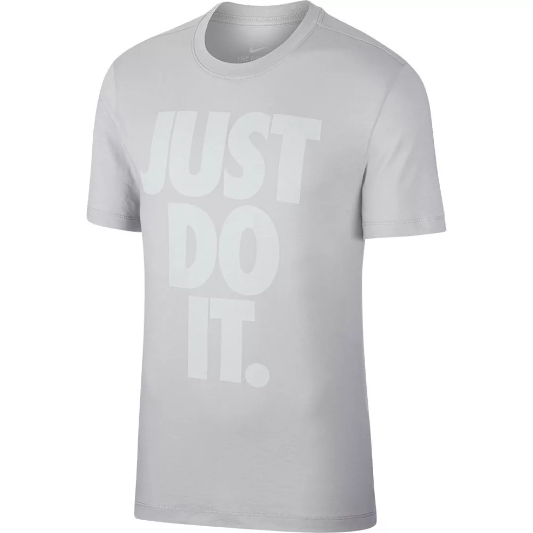 Nike Sportswear Just Do It Wash Kurzarm T-shirt M Lt Smoke Grey / White günstig online kaufen