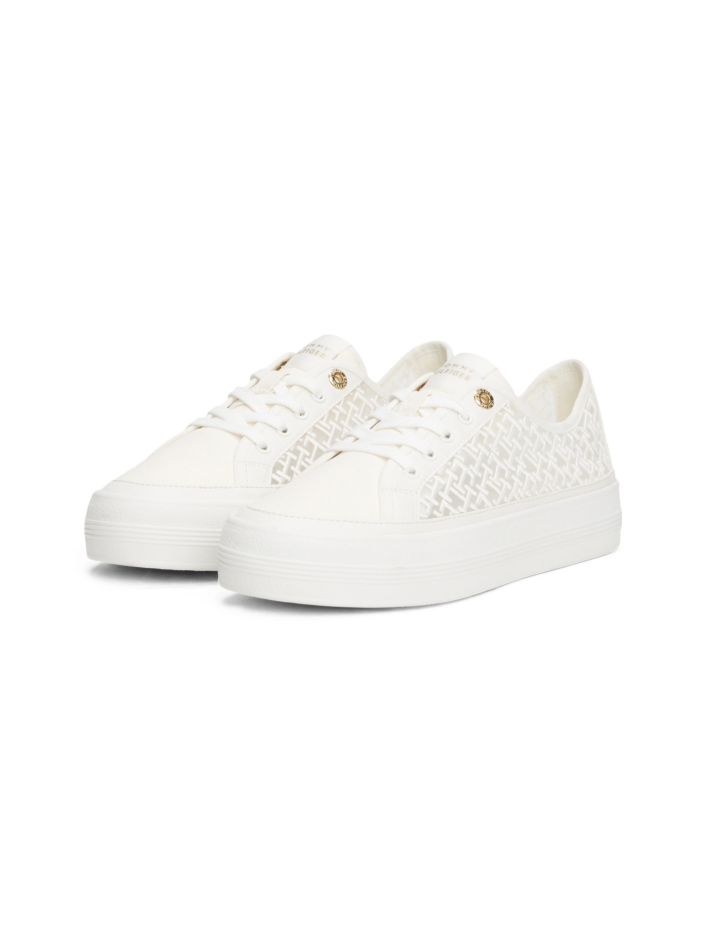 Tommy Hilfiger Plateausneaker "VULC EMBROIDERED SNEAKER",Freizeitschuh, Hal günstig online kaufen