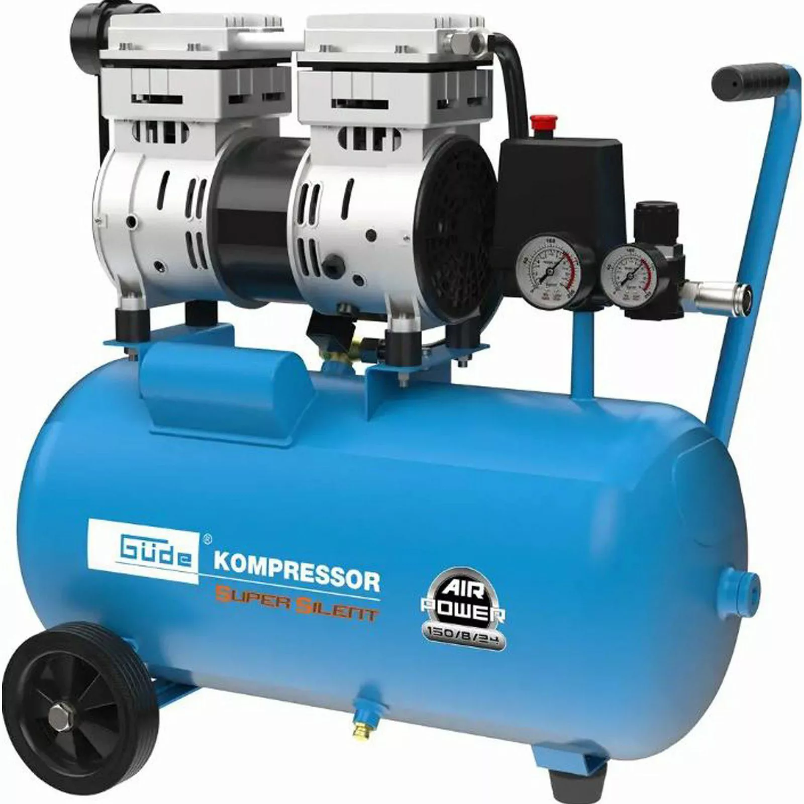Güde Kompressor Flüsterkompressor Airpower 150/8/24 Silent günstig online kaufen