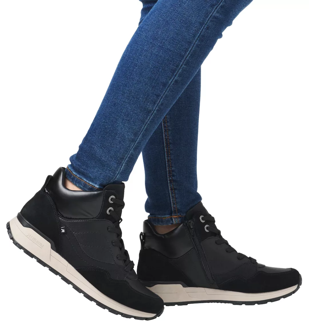 Rieker EVOLUTION Sneaker, Freizeitschuh, High Top Sneaker, Schnürboots mit günstig online kaufen