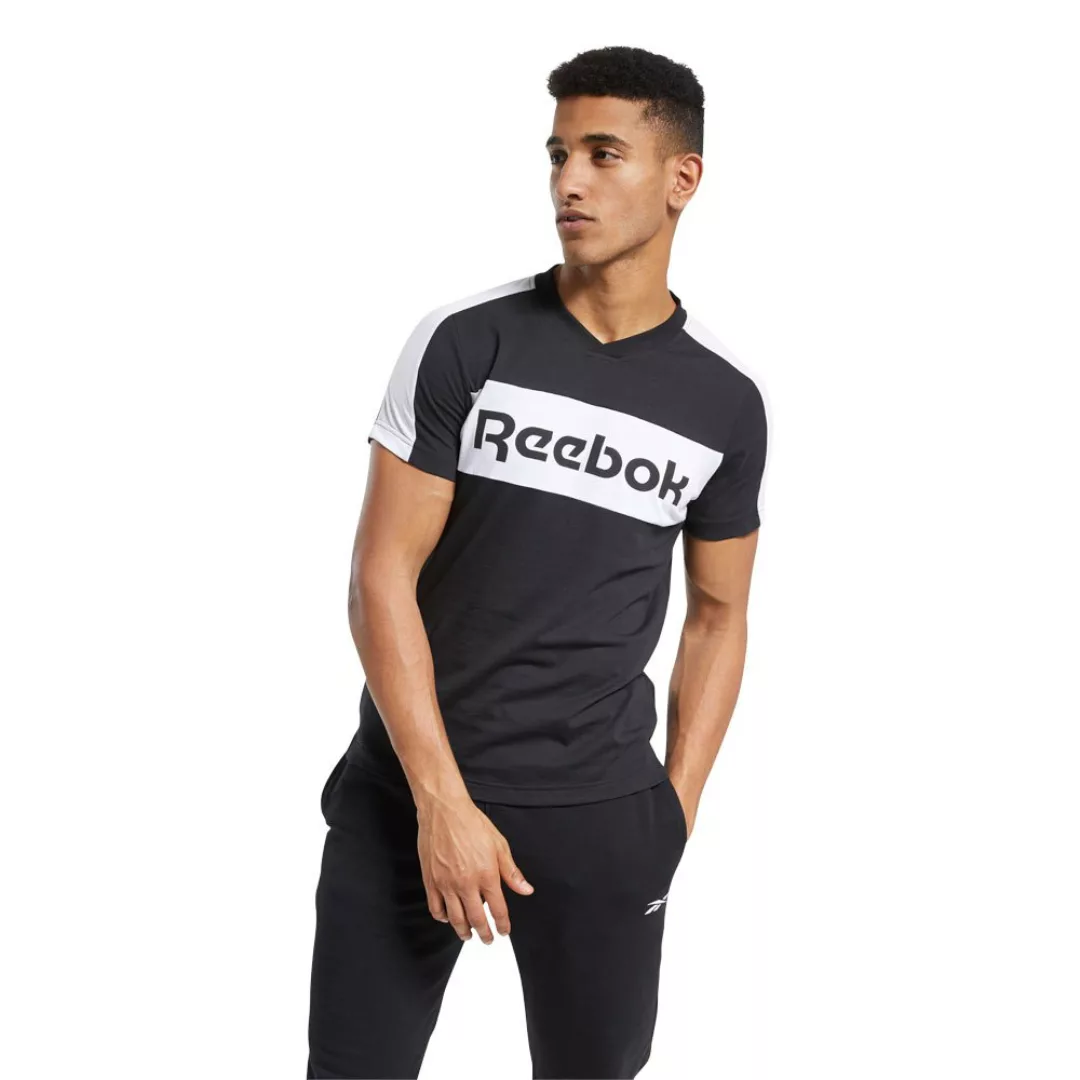 Reebok Te Ll Graphic Kurzärmeliges T-shirt M Black günstig online kaufen