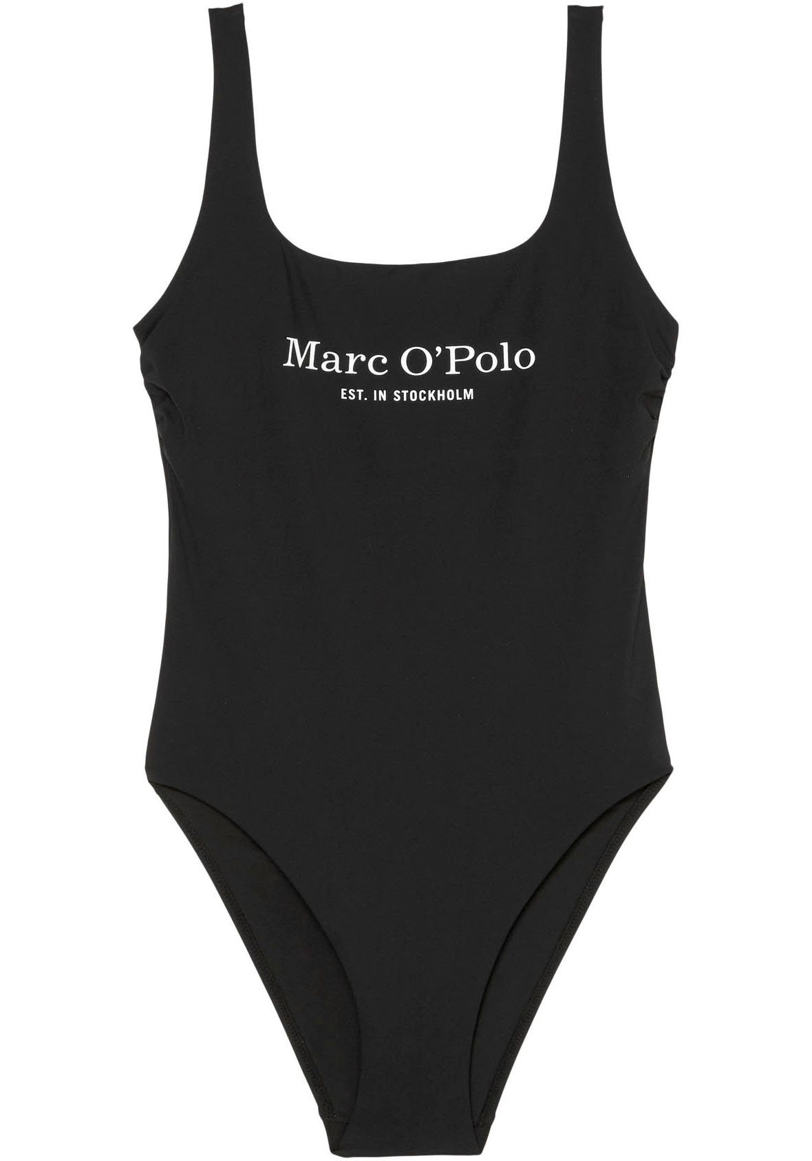 Marc O'Polo Badeanzug Essentials schnelltrocknend, tiefer günstig online kaufen
