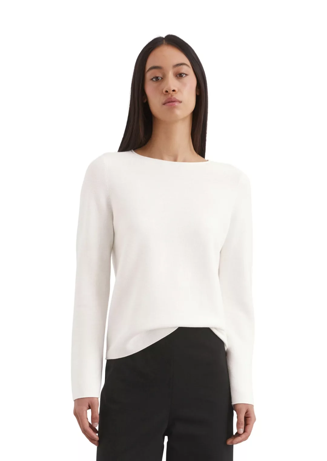 Marc OPolo Rundhalspullover "aus softem Organic Cotton" günstig online kaufen