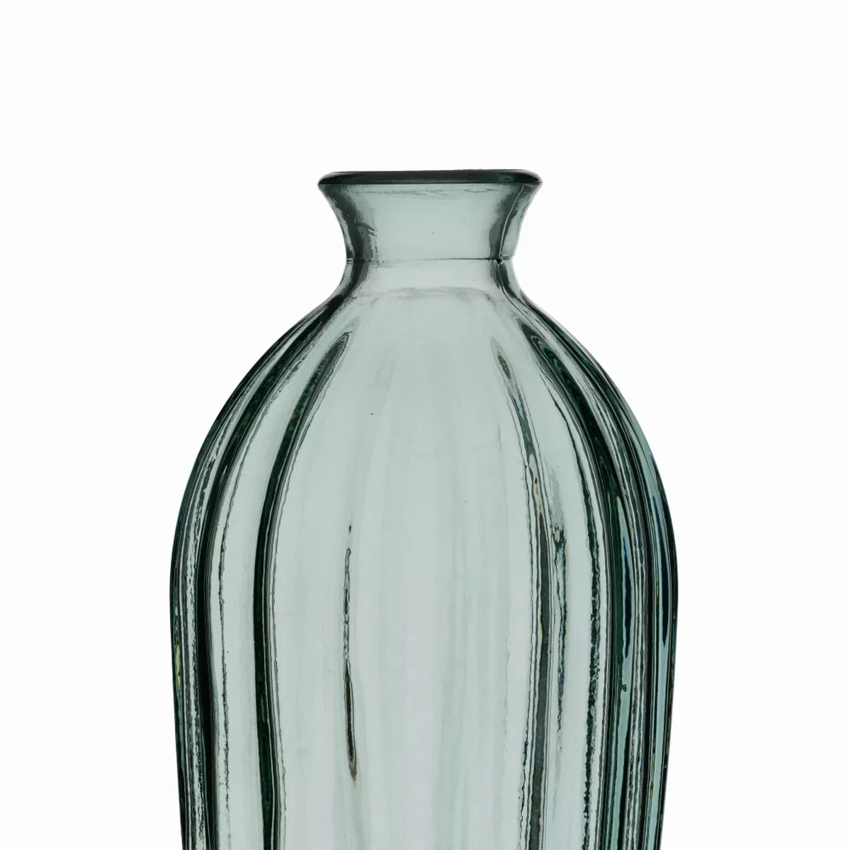 Vase Recyceltes Glas Grün 12 X 12 X 29 Cm günstig online kaufen