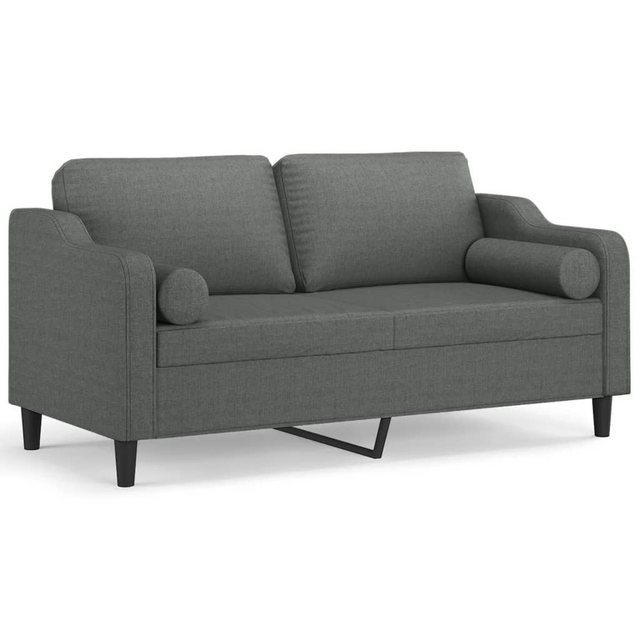 vidaXL Sofa Sofa mit Zierkissen Stoff, 140 cm, 2-Sitzer günstig online kaufen