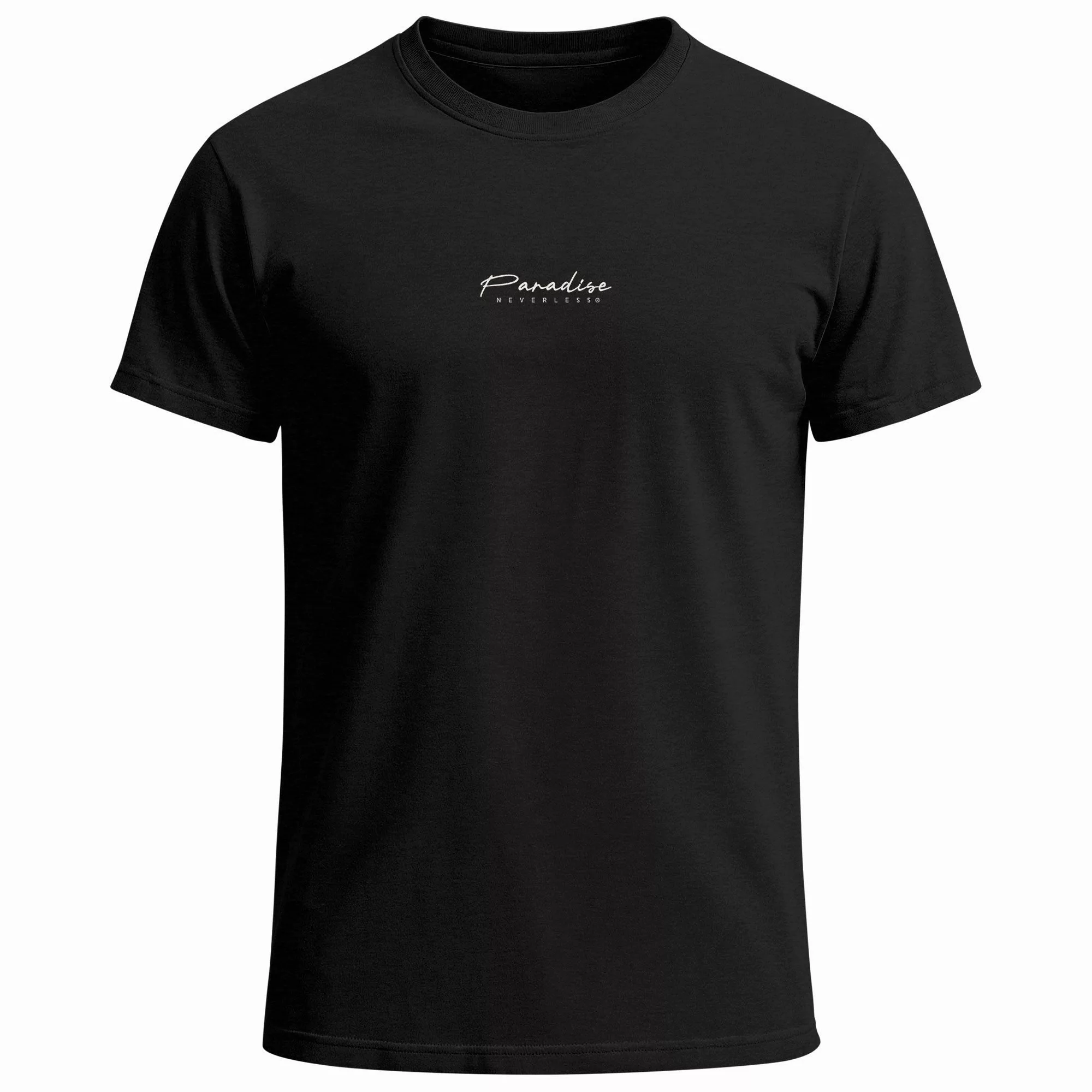 Neverless Print-Shirt Herren T-Shirt Backprint Sommer-Shirt günstig online kaufen