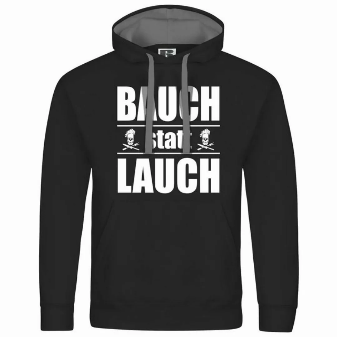 deinshirt Kapuzenpullover Herren Kapuzenpullover Bauch statt Lauch Mit Prin günstig online kaufen