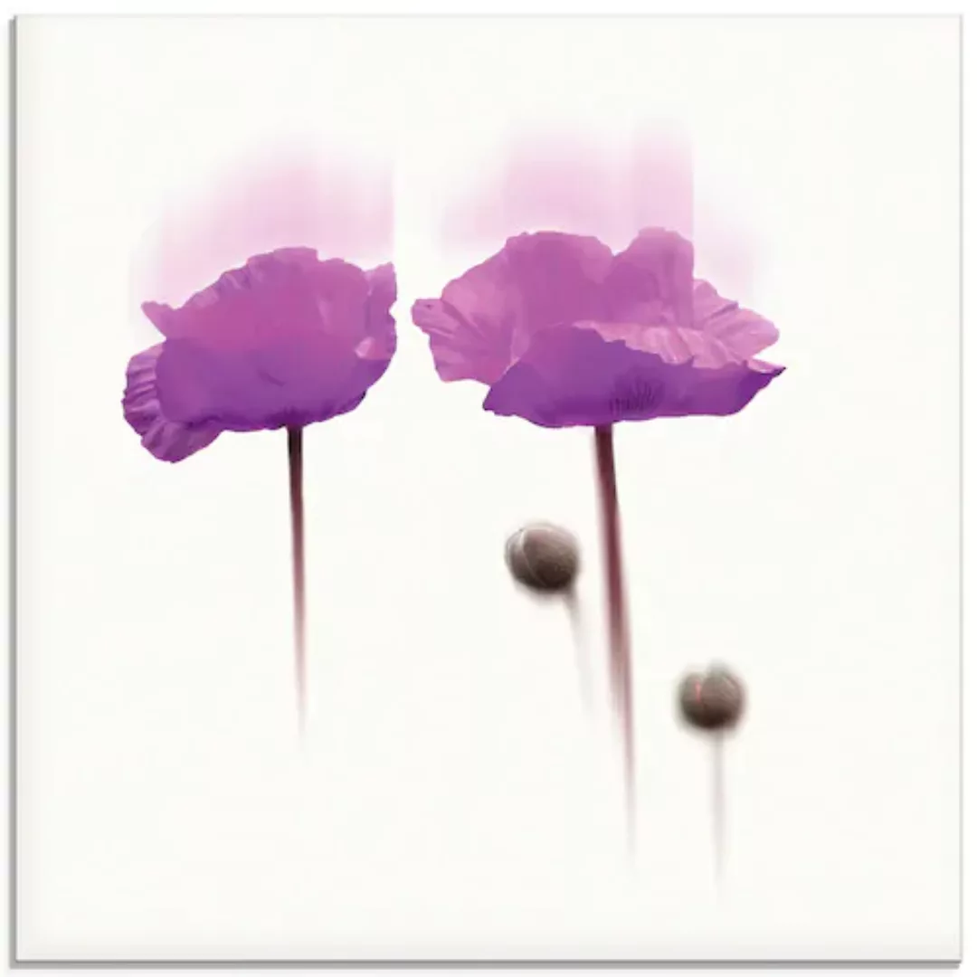 Artland Glasbild »Blüte abstrakt II«, Blumen, (1 St.) günstig online kaufen