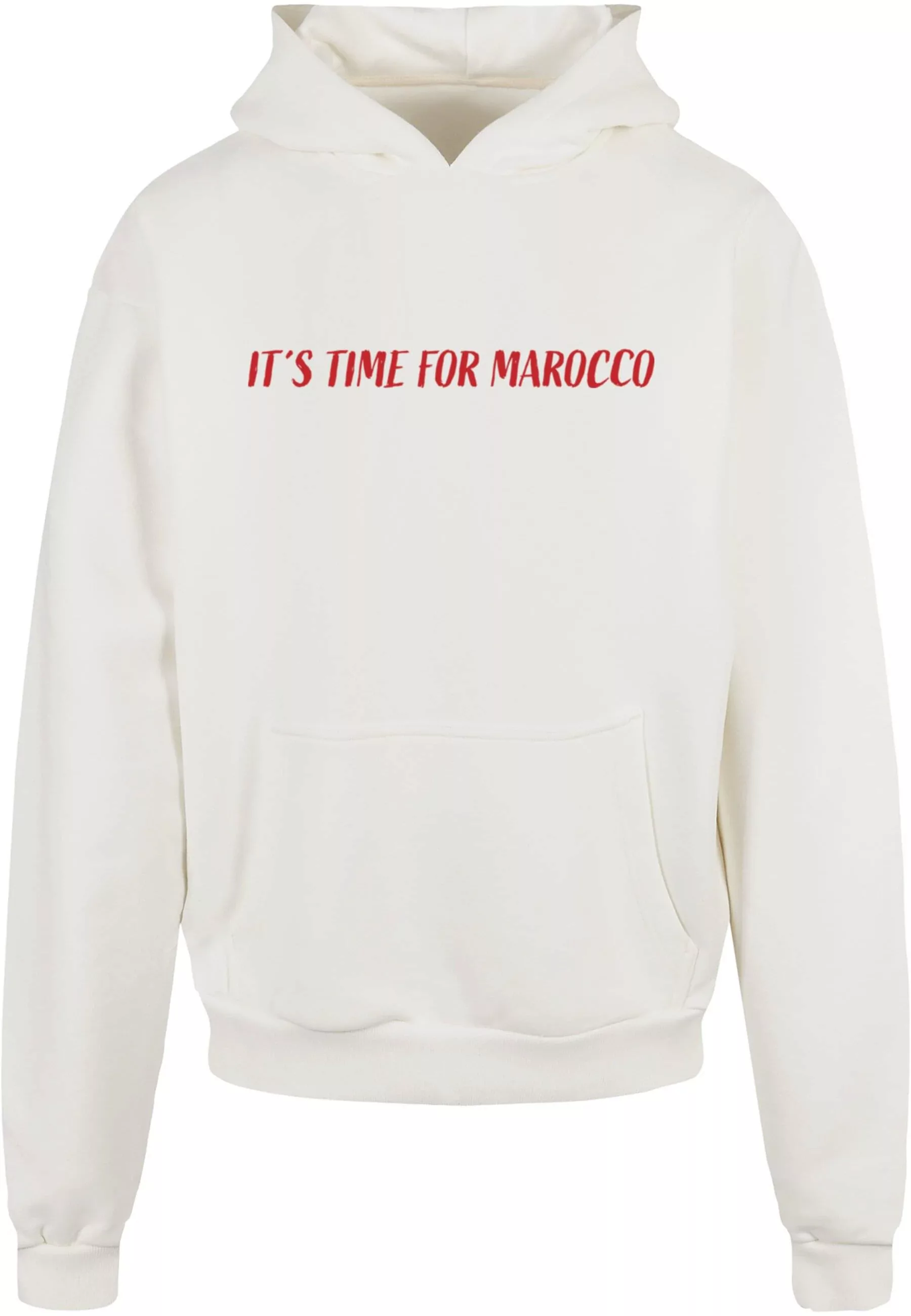 Merchcode Kapuzensweatshirt "Merchcode Herren Its Time For Marocco Ultra He günstig online kaufen