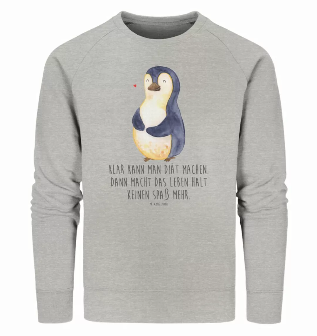 Mr. & Mrs. Panda Longpullover Größe XS Pinguin Diät - Heather Grey - Gesche günstig online kaufen