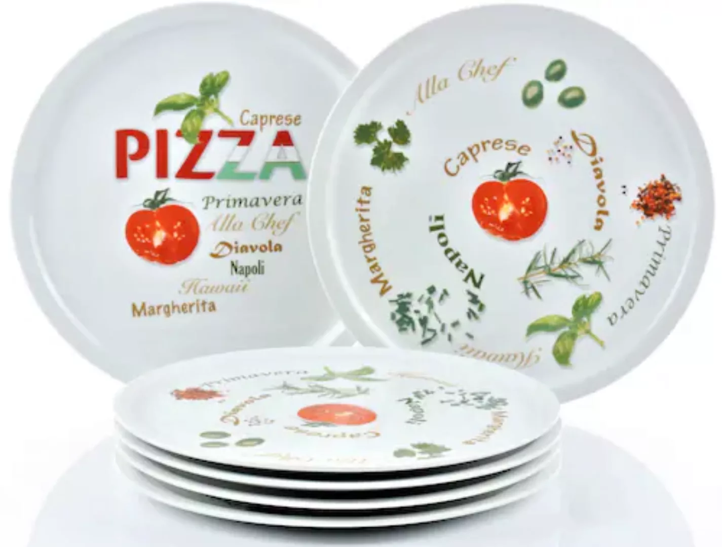 Retsch Arzberg Pizzateller »Italia«, (6 St.) günstig online kaufen