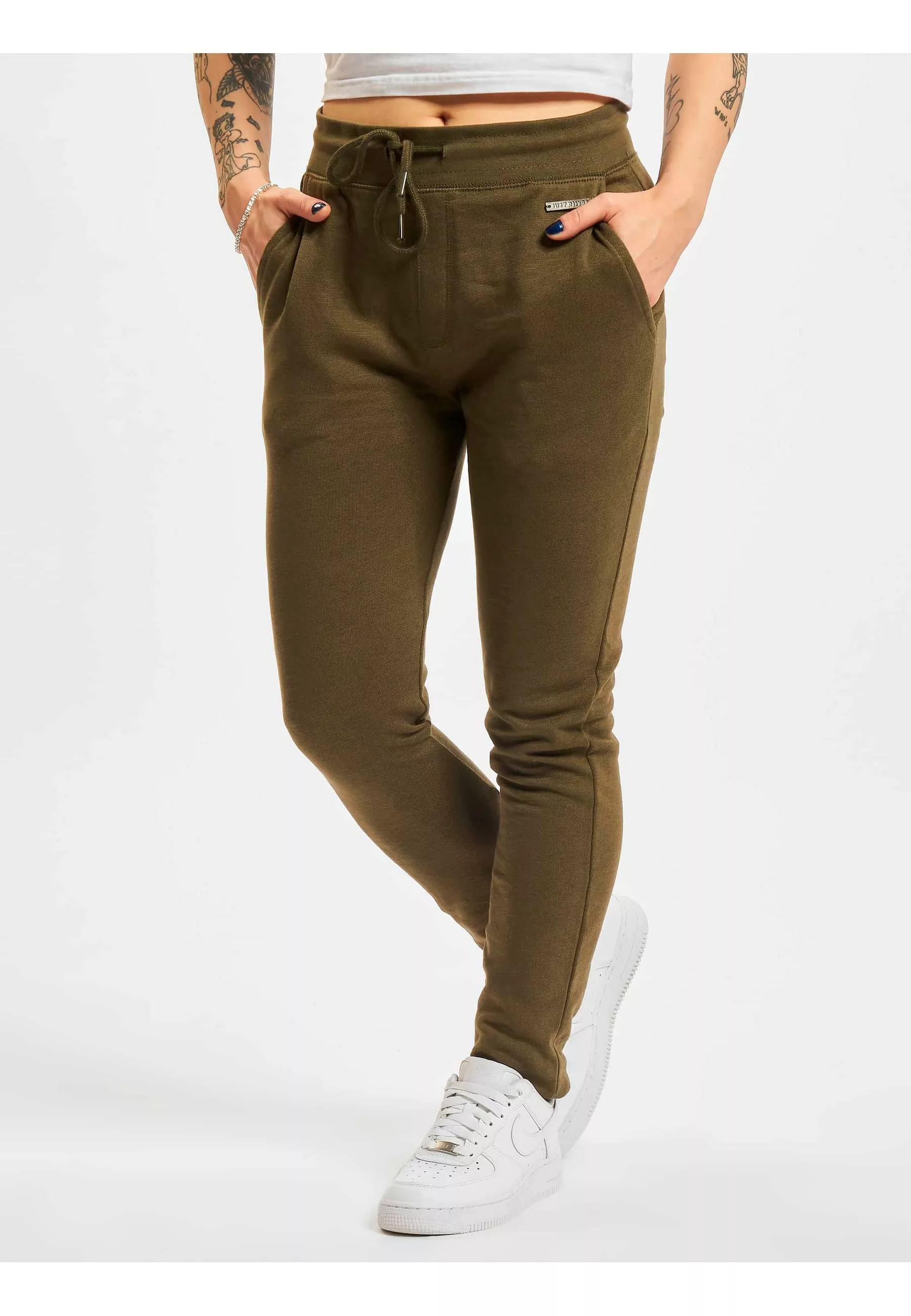 Just Rhyse Stoffhose "Just Rhyse Damen Just Rhyse Poppy Sweat Pants Olive", günstig online kaufen