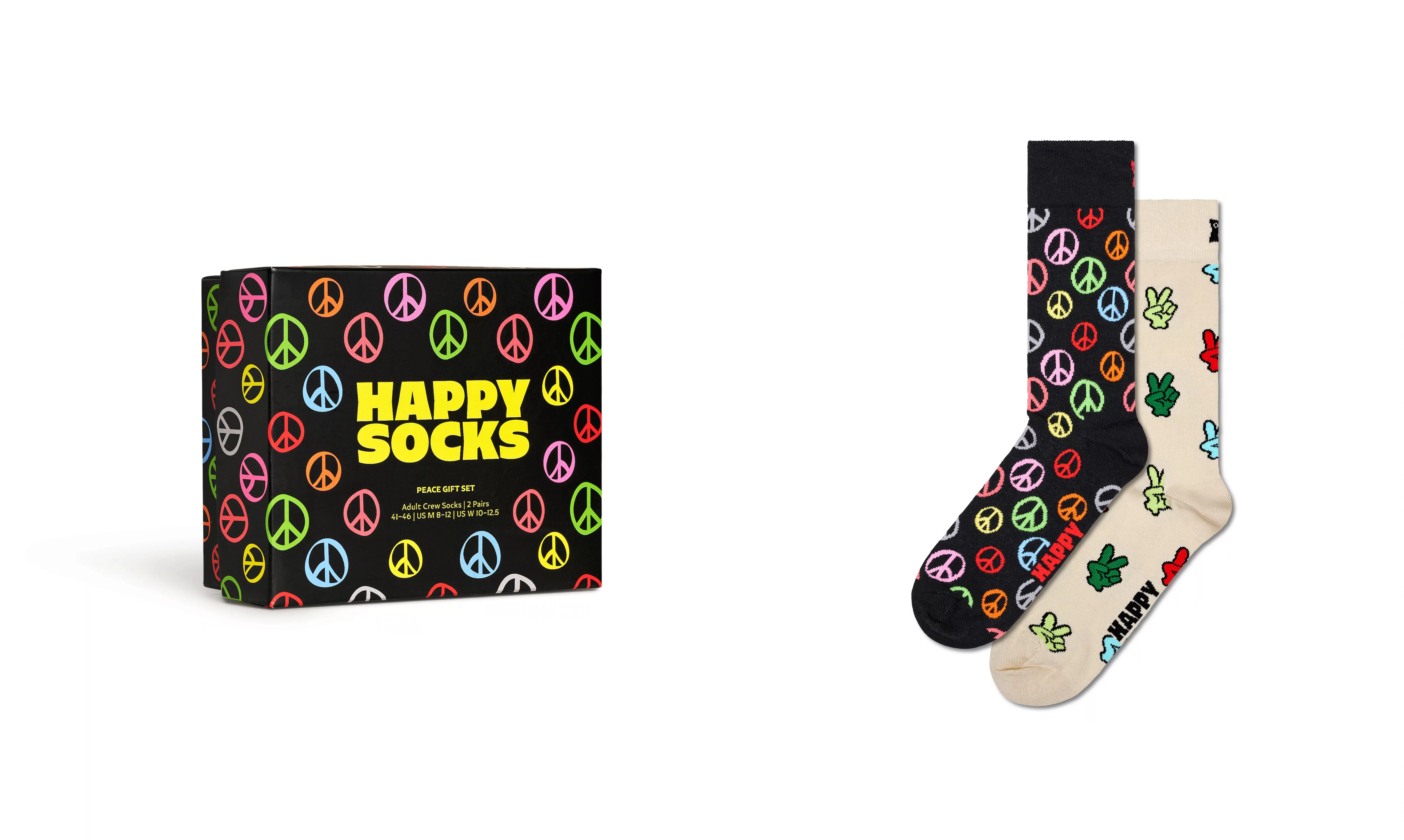 Happy Socks Socken, Peace Gift Set günstig online kaufen