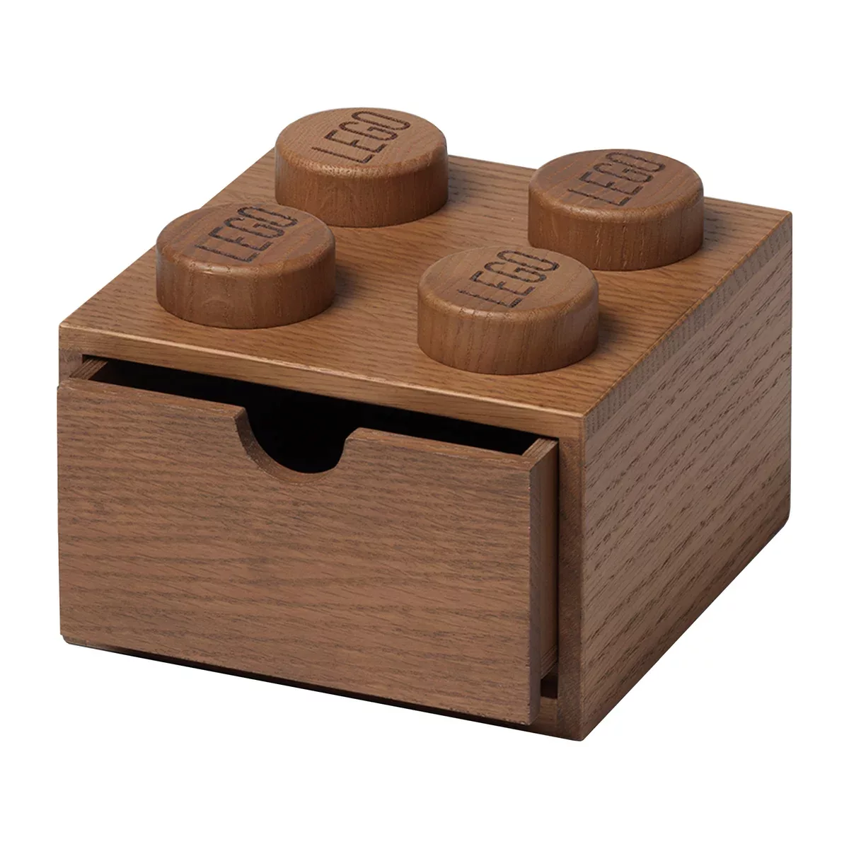 LEGO Schreibtischschublade 4 Holz Eiche dunkel gebeizt günstig online kaufen