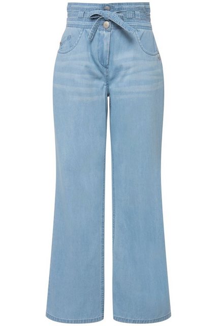 Ulla Popken Weite Jeans (1-tlg) Plain/ohne Details günstig online kaufen