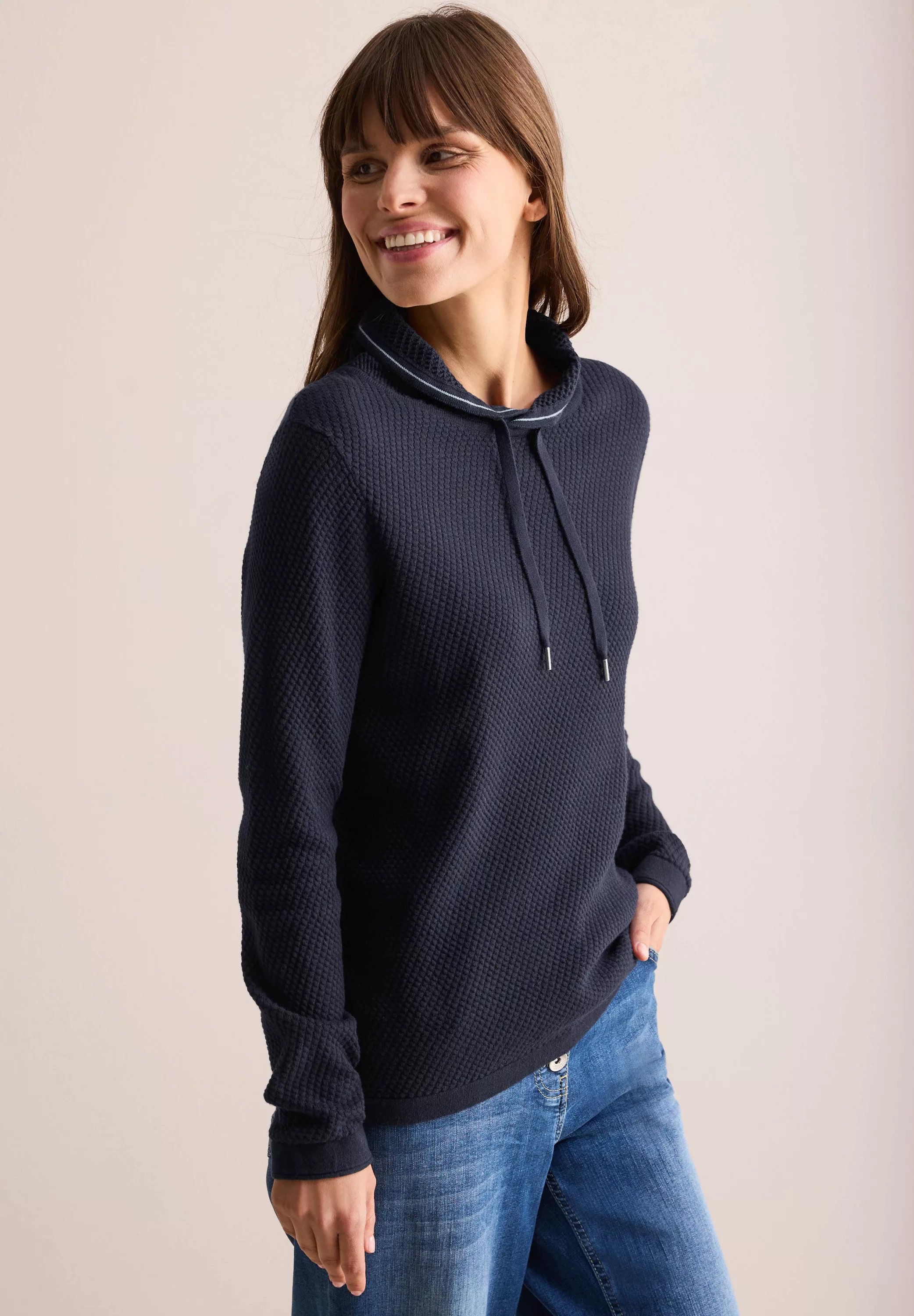 Cecil Strickpullover, aus reiner Baumwolle günstig online kaufen