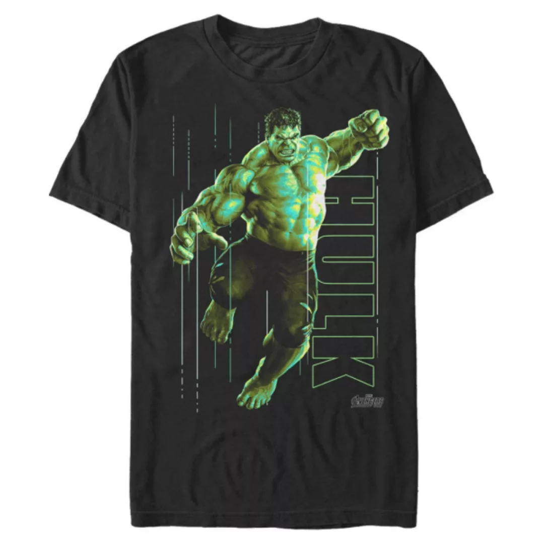 Marvel - Hulk Glow - Männer T-Shirt günstig online kaufen