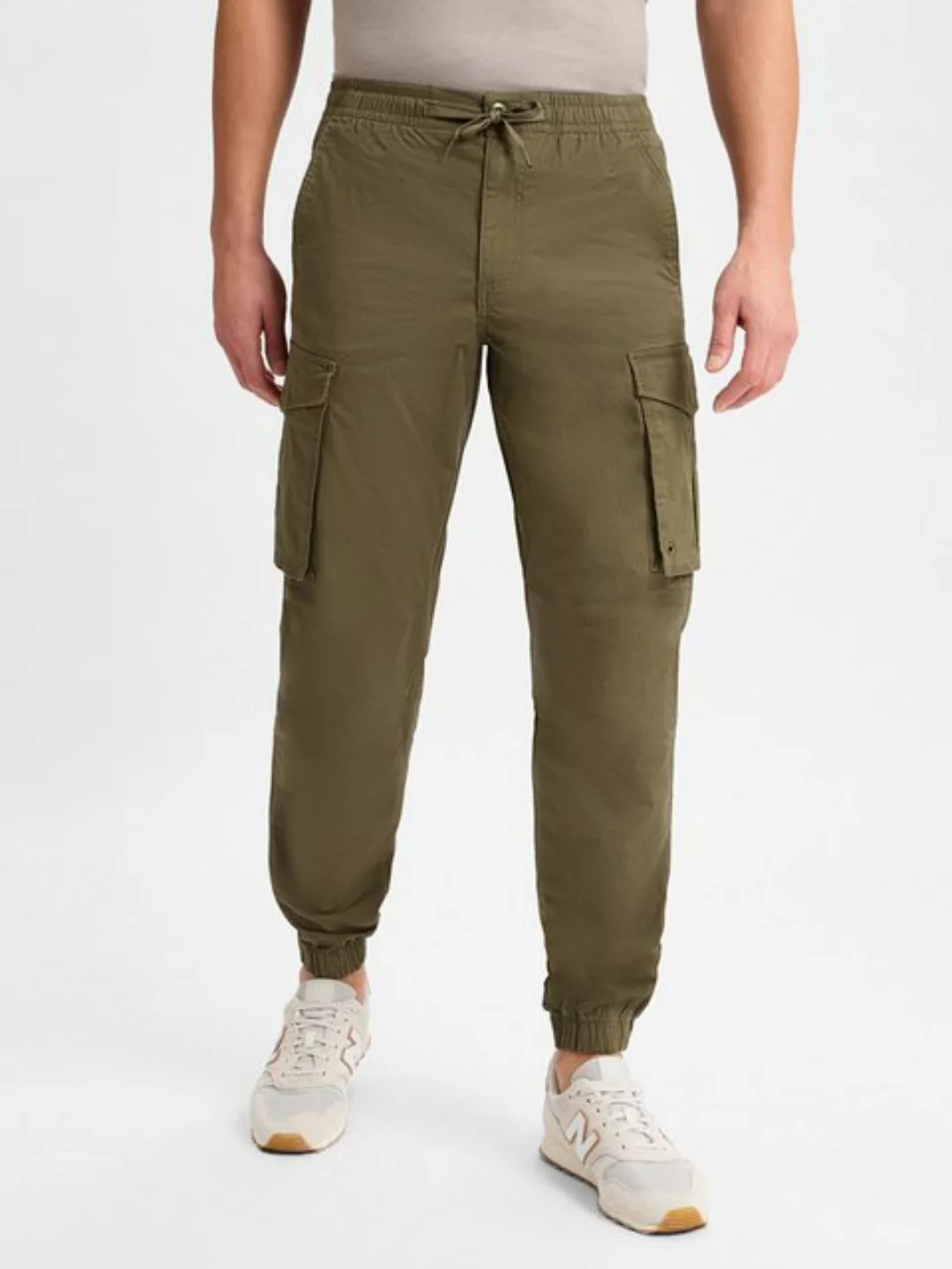 Jack & Jones Herren Cargohose JPSTKANE JJNOAH CUFFED -Relaxed Fit günstig online kaufen